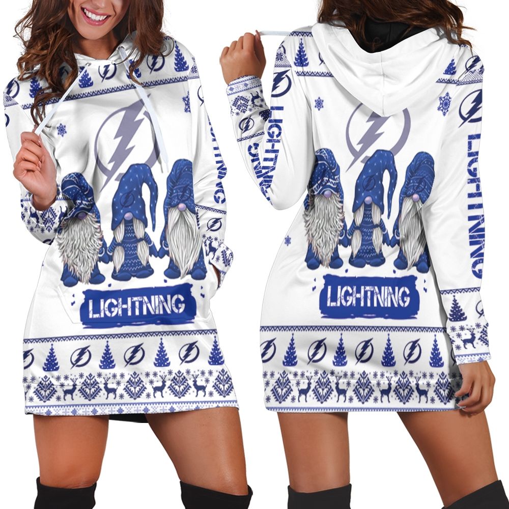 Tampa Bay Lightning Snoopy For Fans 3D Hoodie Dress
