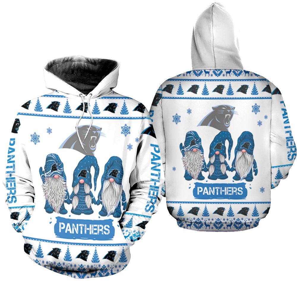 Carolina Panthers Ugly Sweatshirt Christmas 3D Hoodie