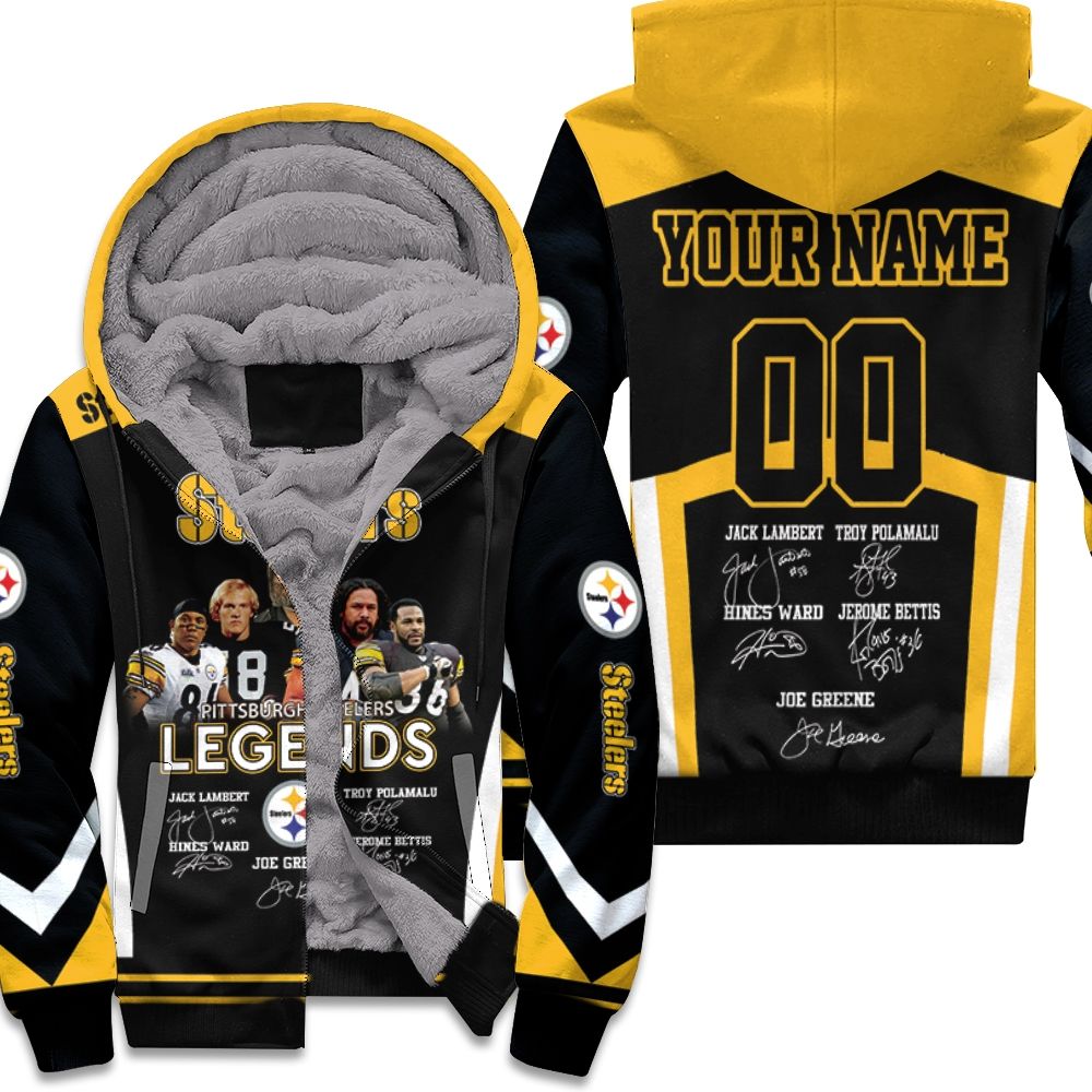 Pittsburgh Steelers Haters Silence Personalized Fleece Hoodie