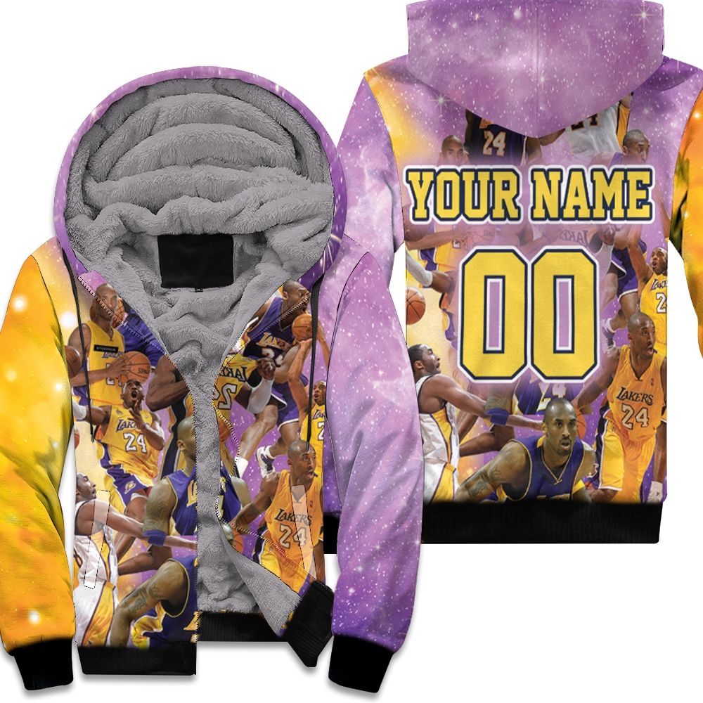 Kobe Bryant Number 24 Professional Basketball 3D Personalized Hoodie
