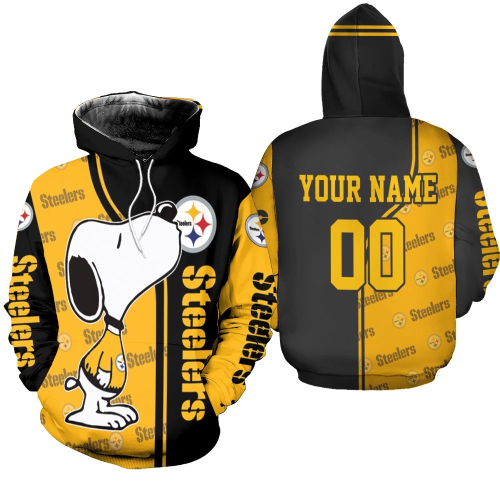 Pittsburgh Steelers Skull Chain Personalized Hoodie