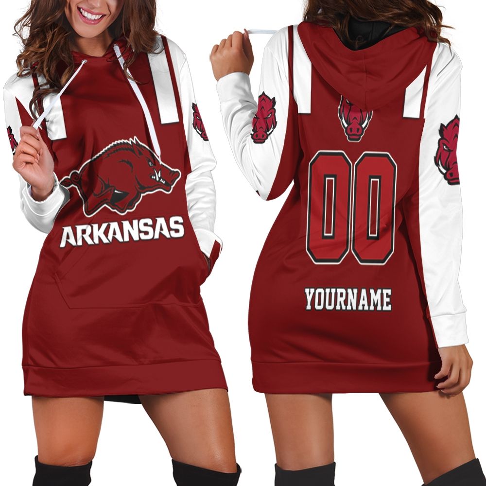Arkansas Razorbacks NCAA For Razorbacks Fans Personalized Hoodie Dress