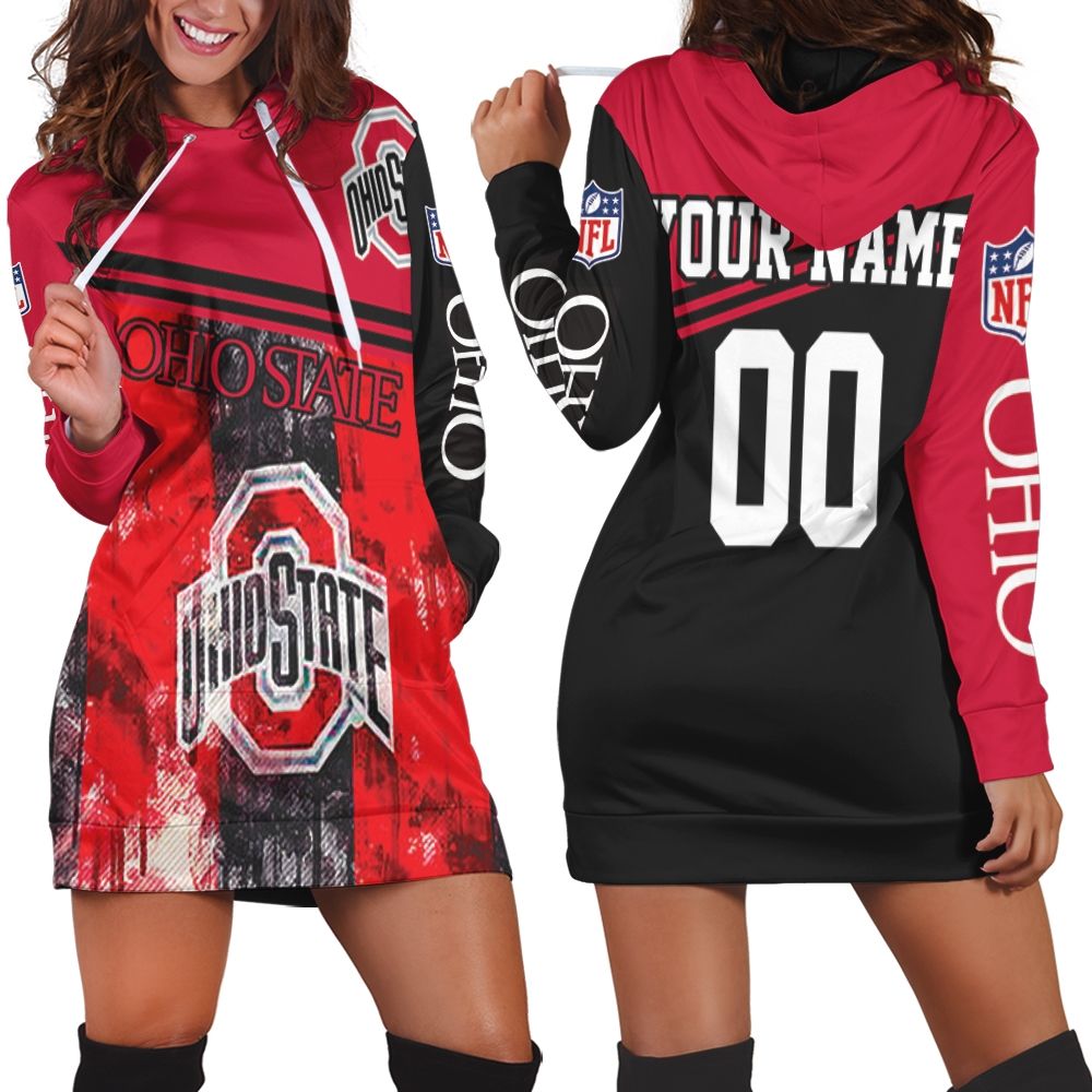 NCAA Ohio State Buckeyes Best Players NFL 2020 Champions Personalized Hoodie Dress