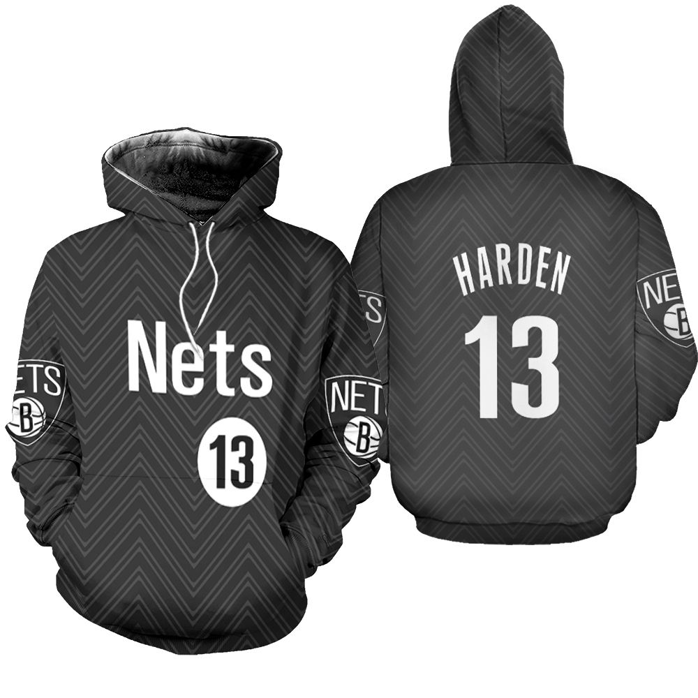 James Harden Nets 2020 21 Earned Edition Black shirt Inspired Hoodie