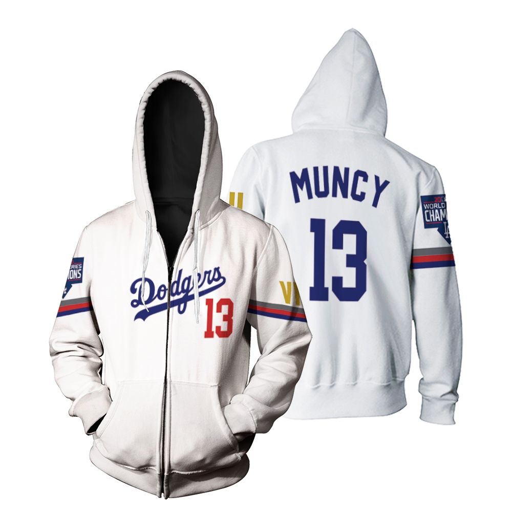 Los Angeles Dodgers Bellinger 35 2020 Championship Golden Edition White shirt Inspired Style Hoodie