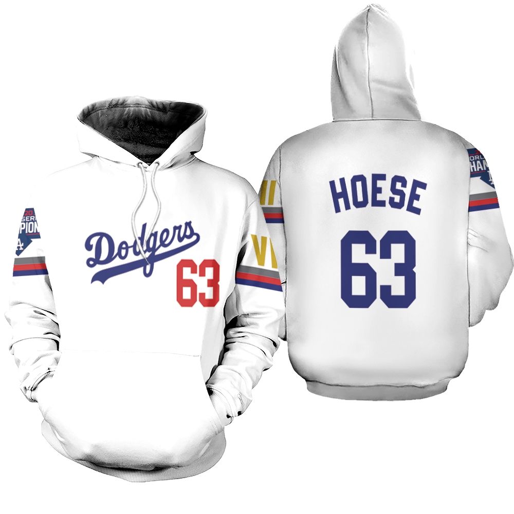Los Angeles Dodgers Bauer 27 2020 Championship Golden Edition White shirt Inspired Style Hoodie