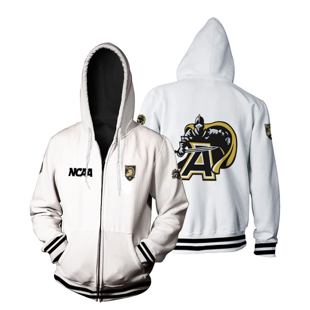 Army Black Knights Ncaa Classic White With Mascot Logo Gift For Army Black Knights Fans Hoodie