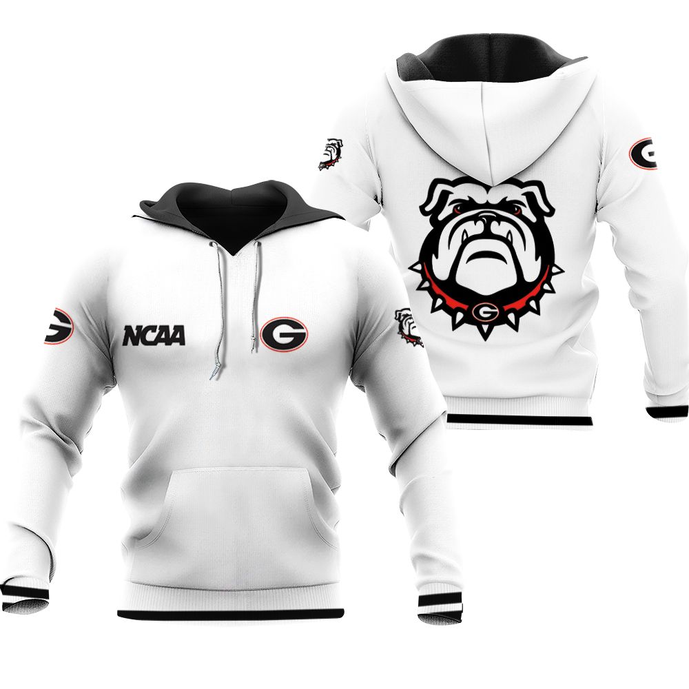 Georgia Bulldogs Ncaa Fan Mascot 3d Personalized Hoodie