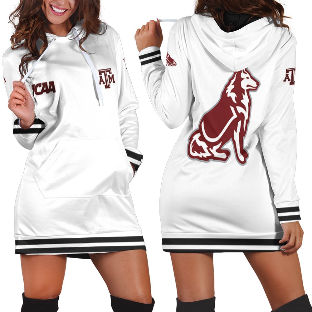 Alabama Crimson Tide Black And White Design For Fans Personalized Hoodie Dress