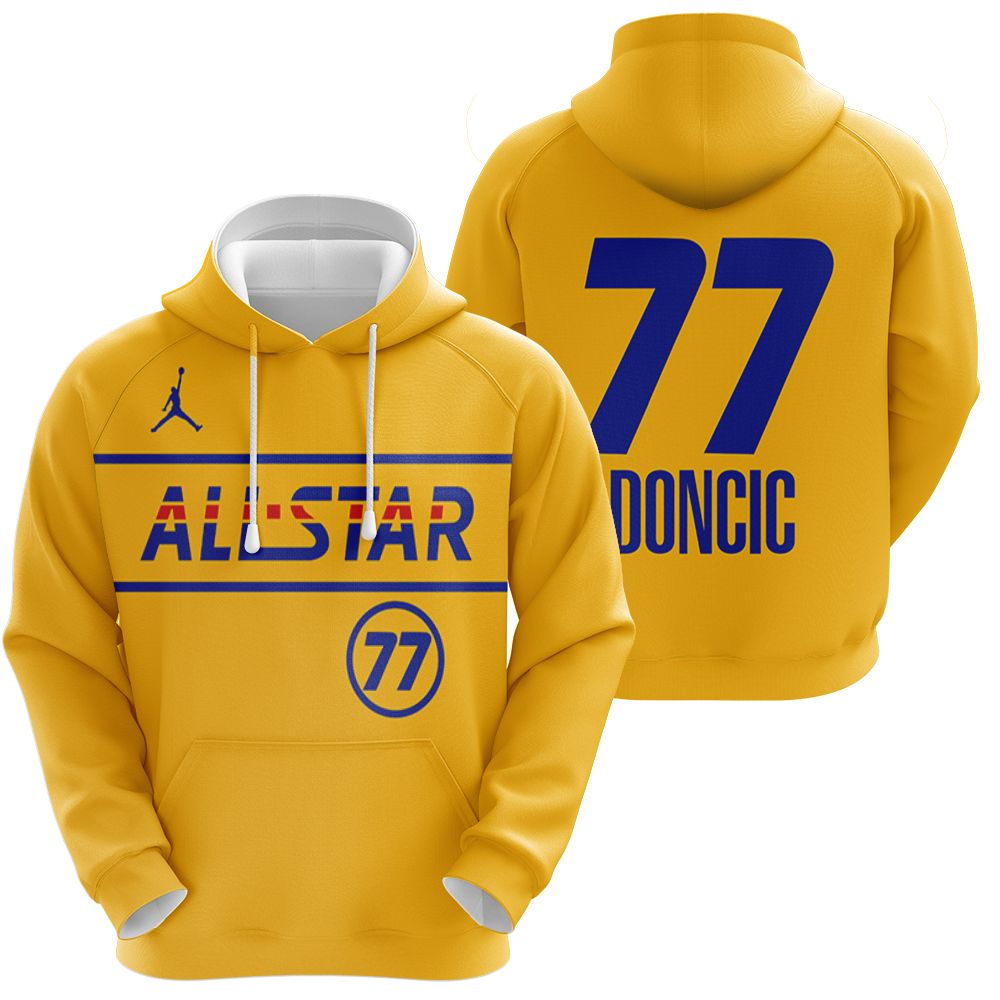 Warriors NBA 2021 All Star Western Conference Gold shirt Style Gift For Warriors Fans Hoodie