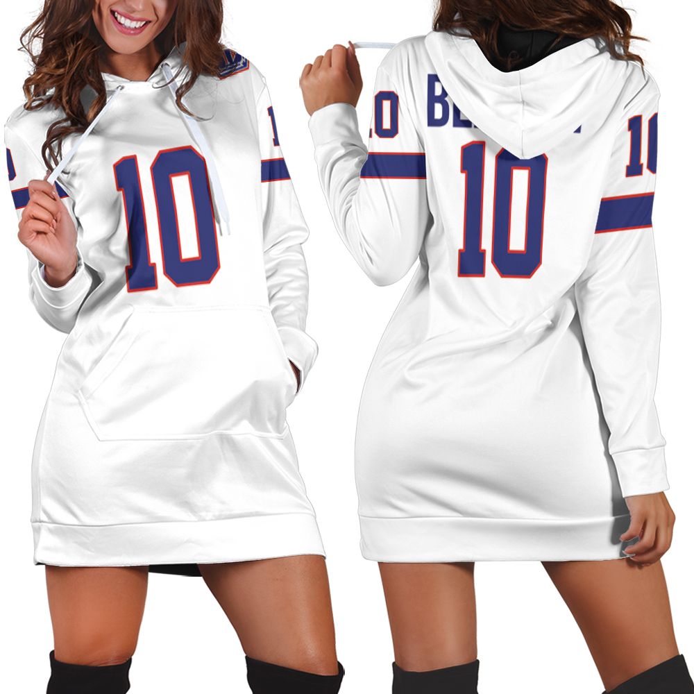 Buffalo Bills Josh Allen #17 NFL Great Player American Football White Vintage 3D Designed Allover Gift For Bills Fans Hoodie Dress