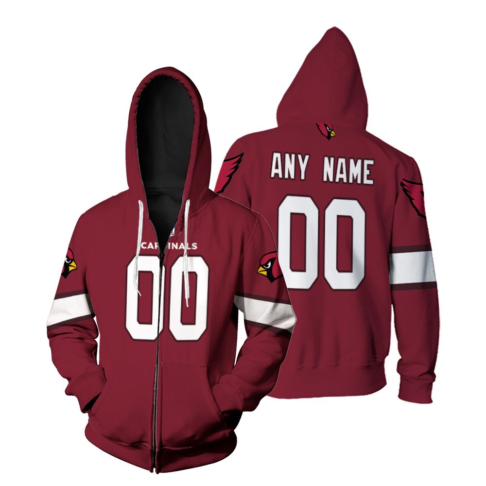 Arizona Cardinals Kyler Murray #1 NFL American Football 2019 Draft First Round Pick Game 3D Designed Allover Gift For Arizona Fans Zip Hoodie
