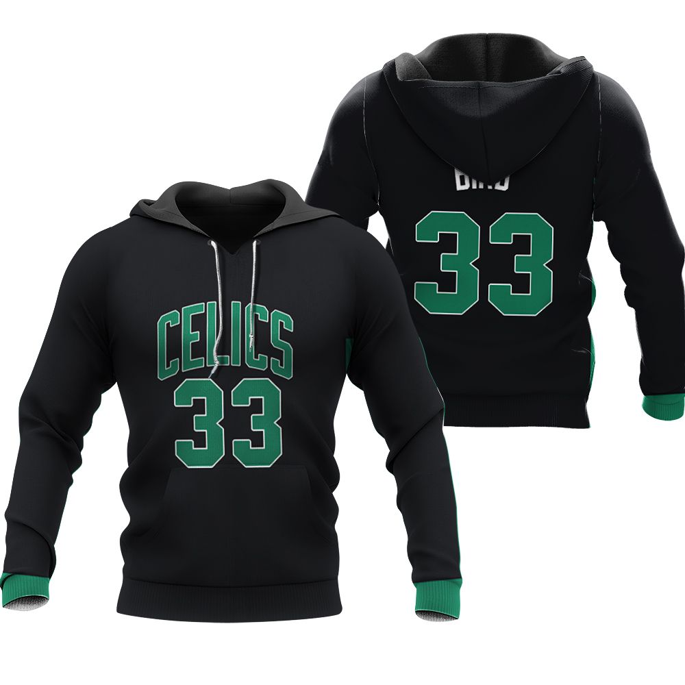 Boston Celtics Payton Pritchard #11 NBA Great Player Black Statement Edition 2019 3D Designed Allover Gift For Boston Fans Zip Hoodie