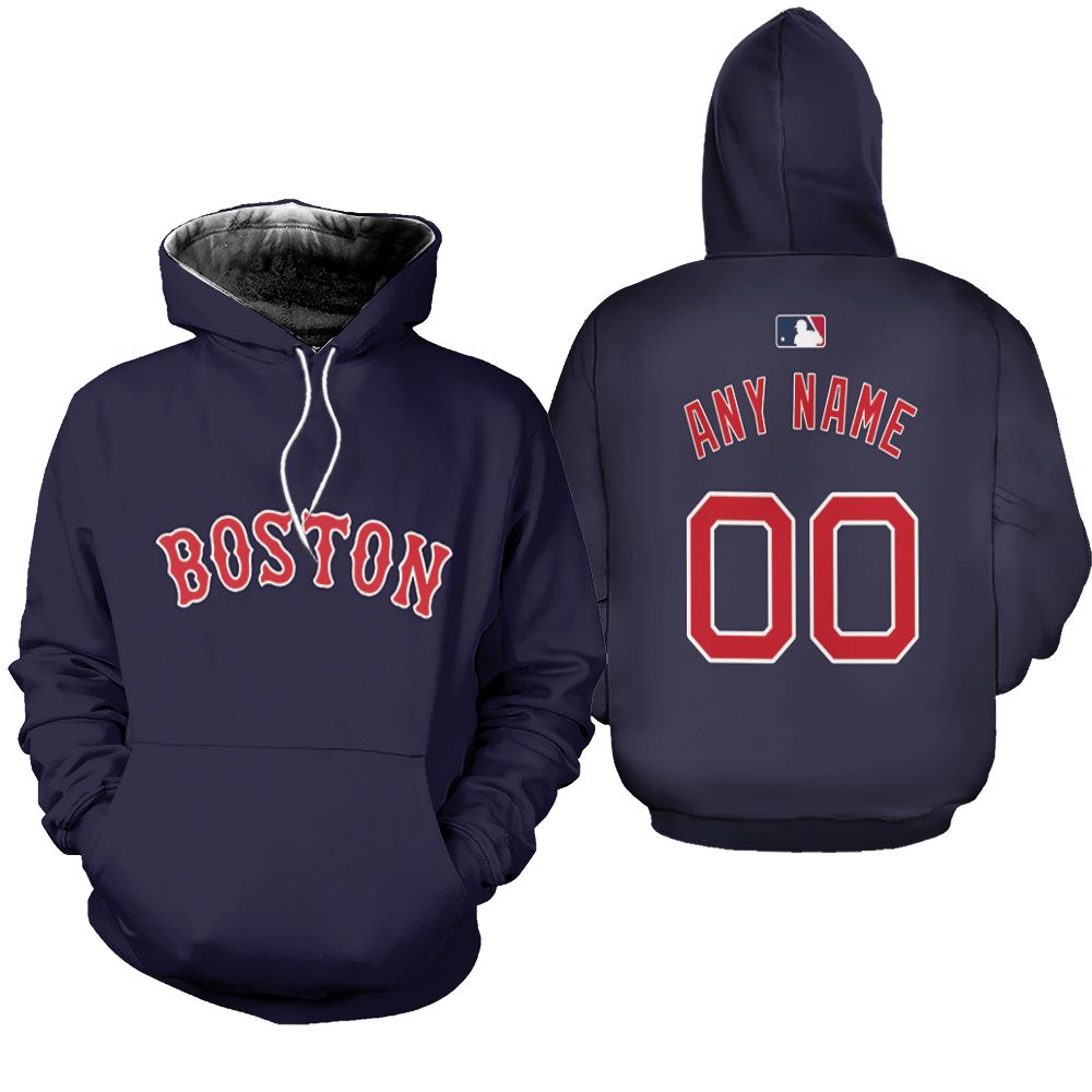 Boston Red Sox David Ortiz #34 Majestic Home Official Cool Base Player shirt White 2019 3D Designed Allover Gift For Boston Fans Zip Hoodie