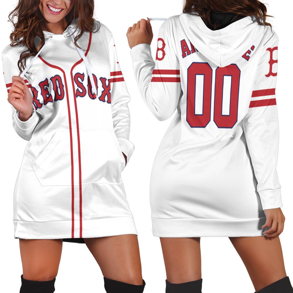 Boston Red Sox David Ortiz #34 Great Player MLB Baseball Team Majestic Navy 2019 shirt Style Gift For Boston Fans Hoodie Dress