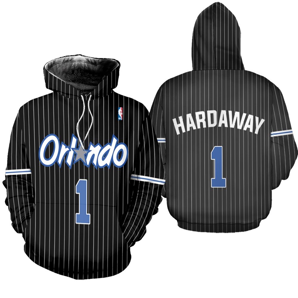 Orlando Magic Tracy McGrady #1 Great Player NBA Basketball Team Logo 3D Designed Allover Gift For Orlando Fans Hoodie