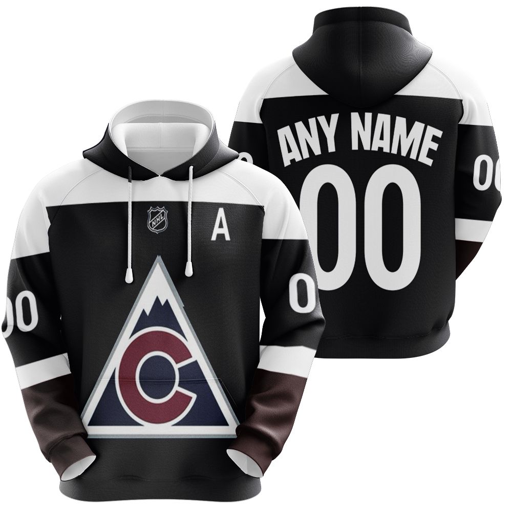 Colorado Avalanche Nathan Mackinnon #29 NFL Ice Hockey Logo Team 2020 Navy shirt 3D Designed Allover Custom Gift For Avalanche Fans Hoodie