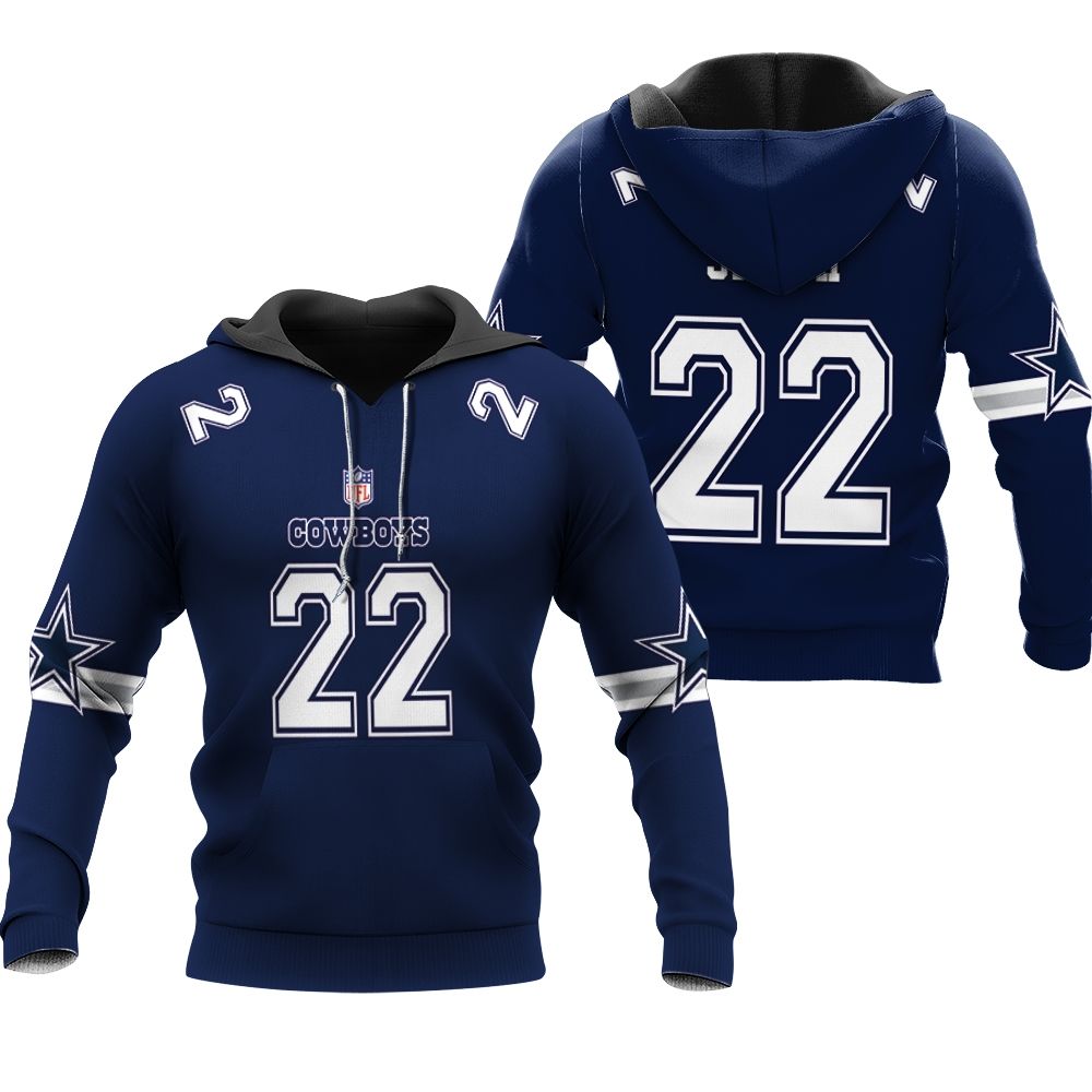 Dallas Cowboys Tony Dorsett #33 Great Player NFL American Football Game Navy 2019 shirt Style Gift For Cowboys Fans Zip Hoodie