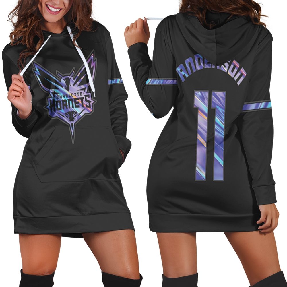 Charlotte Hornets NBA Basketball Team Logo Jordan Brand City Edition Swingman Black 2019 shirt Style Custom Gift For Hornets Fans Hoodie Dress