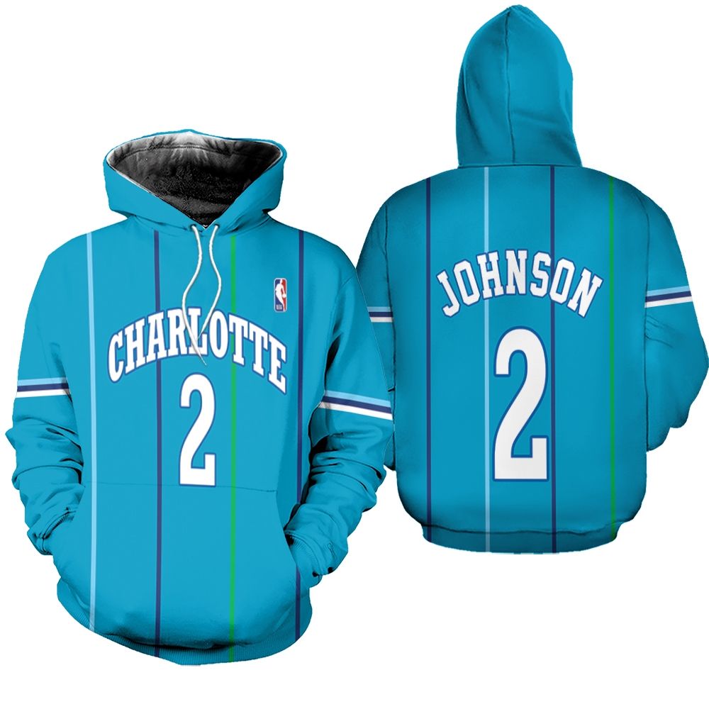 Charlotte Hornets NBA Mitchell Ness Hardwood Classics Swingman Teal 2019 shirt Style Custom Gift For Hornets Fans Hoodie