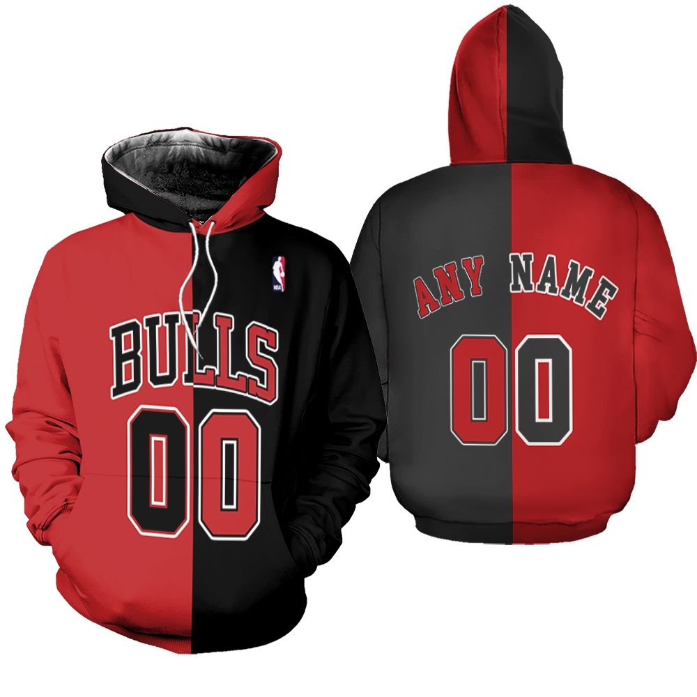 Chicago Bulls NBA Basketball Team Throwback Red shirt Style Custom Gift For Bulls Fans Hoodie