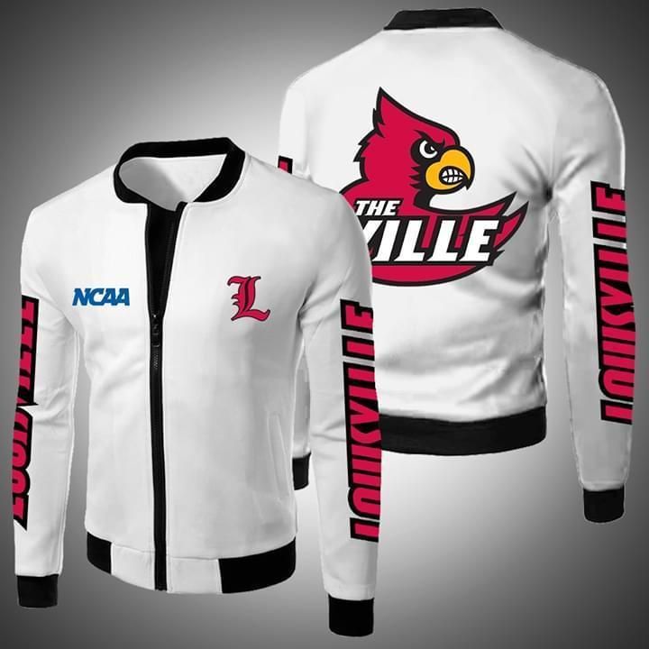 Louisville Cardinals Ncaa Bomber Jacket 3d 3D Allover Designed Tshirt Hoodie Up To 5xl 3D Hoodie Sweater Tshirt