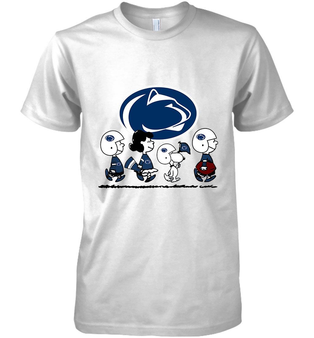 Penn State Nittany Lions Snoopy And Friends Peanut Fan Tshirt Hoodie Sweater