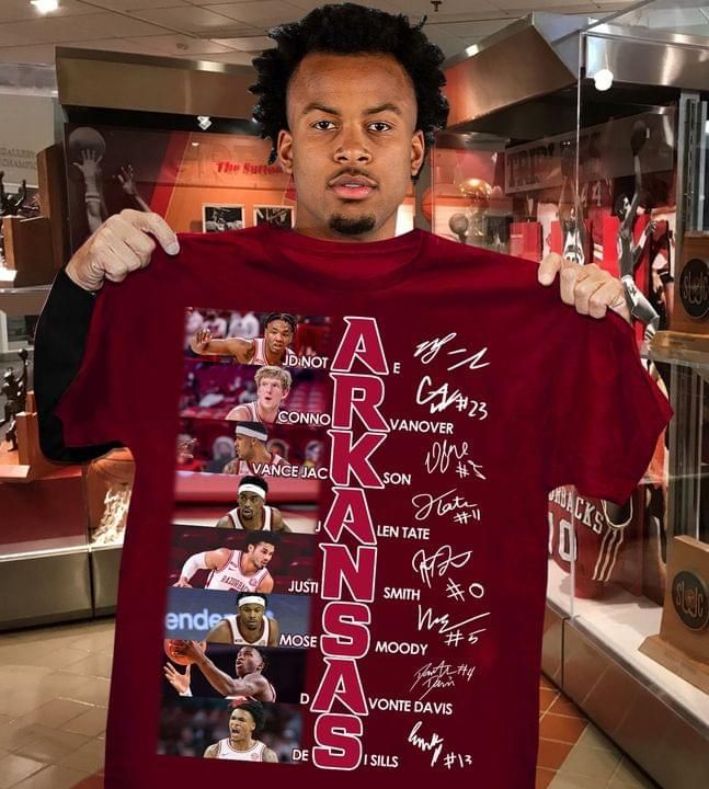 Arkansas razorbacks players signatures for fans Tshirt Hoodie Sweater