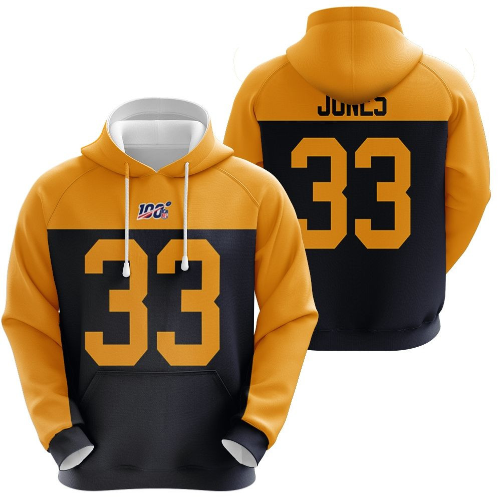 Green Bay Packers Jaire Alexander #23 Nfl American Football Limited White 100th Season Style Gift For Packers Fans Hoodie