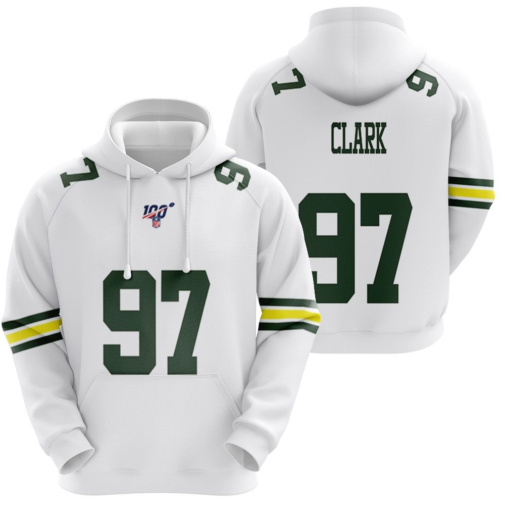 Green Bay Packers Robert Tonyan #85 Nfl Navy Throwback 100th Season Style Gift For Packers Fans Hoodie