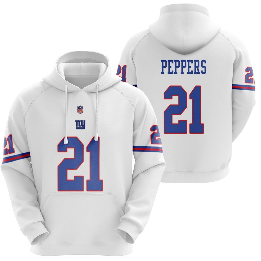 New York Giants Jabrill Peppers #21 Nfl American Football Team Color Rush Limited Style Gift For Giants Fans Hoodie
