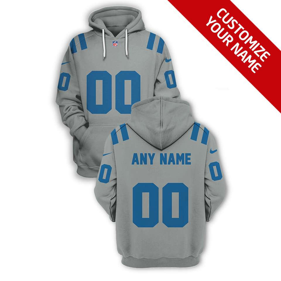 Fight like a Detroit Lions Autism Support Zip Hoodie