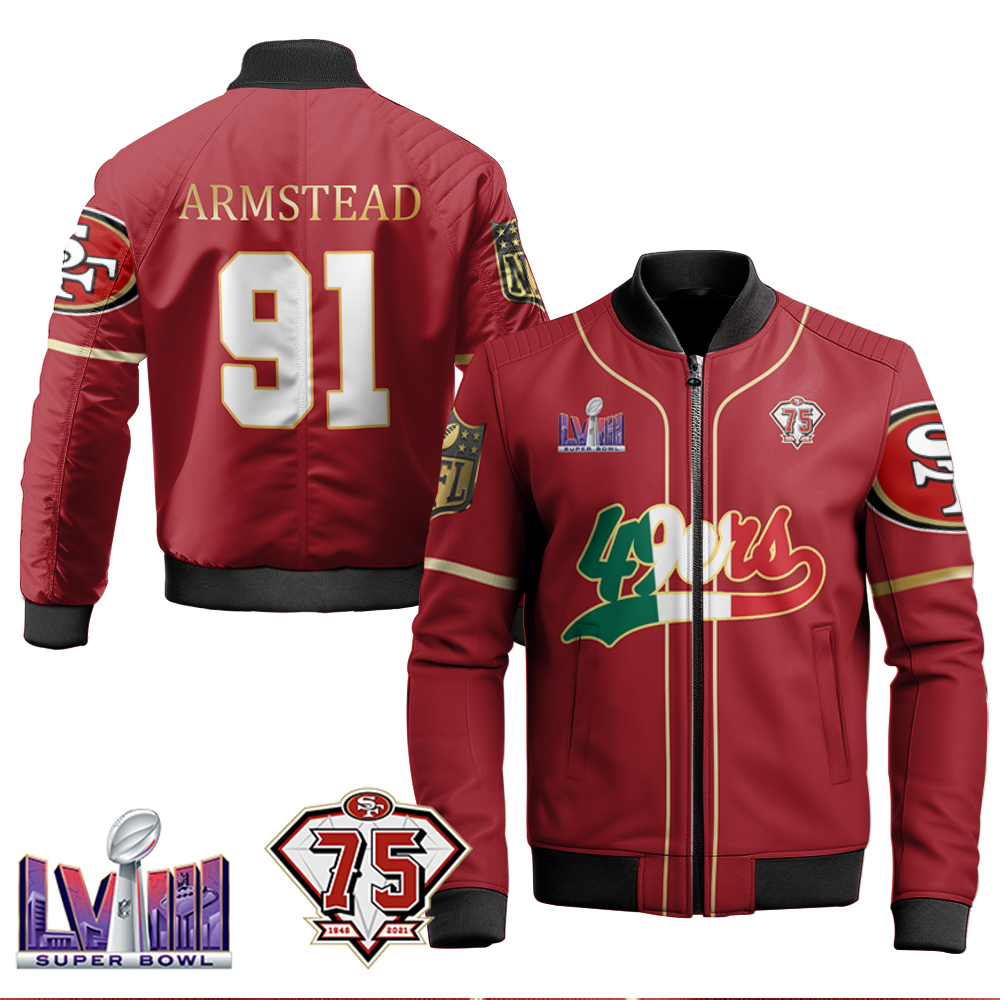 Charvarius Ward San Francisco 49ers Red Throwback All Printed Red