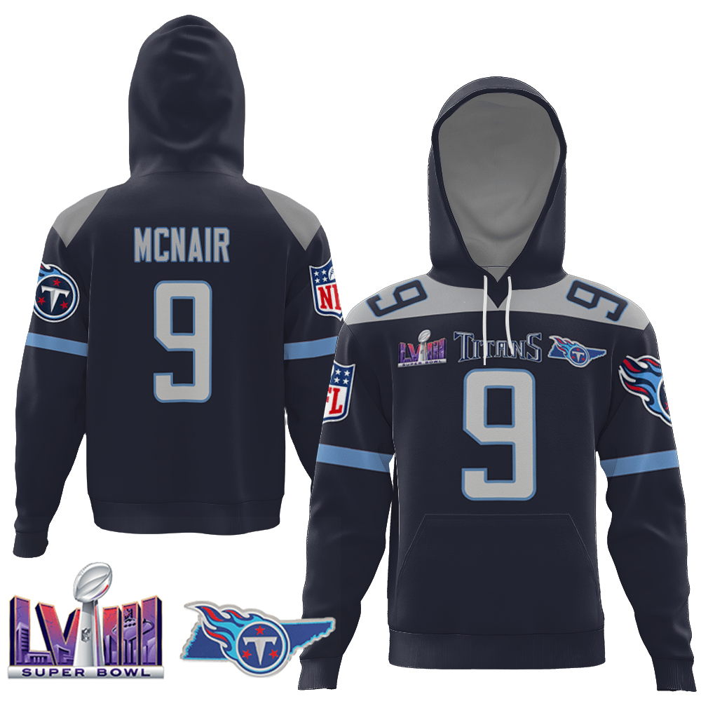 Steve McNair 9 Will Levis Tennessee Titans 2023 Nfl Draft Navy   All Printed – Men, Game