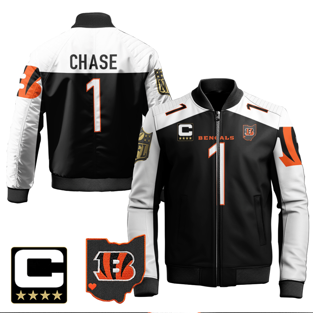 JaMarr Chase Bengals Ohio Patch Vapor Limited All Printed Alternate