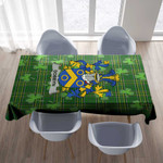 1stIreland Ireland Tablecloth - Dobbyn Irish Family Crest Tablecloth A7 | 1stIreland