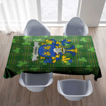 1stIreland Ireland Tablecloth - Trehy or O'Trehy Irish Family Crest Tablecloth A7 | 1stIreland