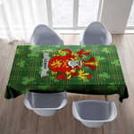 1stIreland Ireland Tablecloth - Leahy or O'Lahy Irish Family Crest Tablecloth A7 | 1stIreland