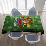 1stIreland Ireland Tablecloth - Marlay or O'Marley Irish Family Crest Tablecloth A7 | 1stIreland