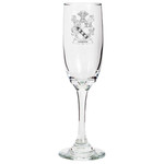 1stIreland Ireland Drinkware - Hannon or O Hannon Irish Family Crest Champagne Flute A7 | 1stIreland