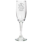 1stIreland Ireland Drinkware - Carpenter Irish Family Crest Champagne Flute A7 | 1stIreland