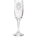 1stIreland Ireland Drinkware - Hare or O Hare Irish Family Crest Champagne Flute A7 | 1stIreland