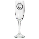 1stIreland Ireland Drinkware - House of O DORAN Irish Family Crest Champagne Flute A7 | 1stIreland