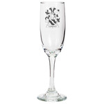 1stIreland Ireland Drinkware - Clements Irish Family Crest Champagne Flute A7 | 1stIreland