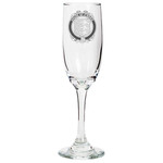1stIreland Ireland Drinkware - House of O BRIEN Irish Family Crest Champagne Flute A7 | 1stIreland
