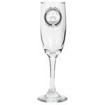 1stIreland Ireland Drinkware - House of O NEILL Irish Family Crest Champagne Flute A7 | 1stIreland