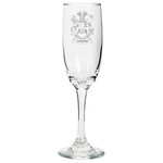 1stIreland Ireland Drinkware - Chapman Irish Family Crest Champagne Flute A7 | 1stIreland