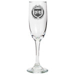 1stIreland Ireland Drinkware - House of O CARROLL Irish Family Crest Champagne Flute A7 | 1stIreland