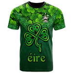 1stIreland Ireland T-Shirt - Arnott Irish Family Crest T-Shirt - Irish Shamrock Triangle Style A7 | 1stIreland