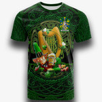 1stIreland Ireland T-Shirt - Peacocke Irish Family Crest T-Shirt - Ireland's Trickster Fairies A7 | 1stIreland